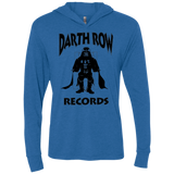 Darth Row Records Triblend Long Sleeve Hoodie Tee