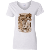 Mission to jabba palace Women's V-Neck T-Shirt