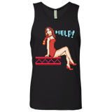 Pixel Pinup Pauline Men's Premium Tank Top