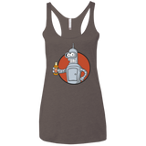 Vault bot Women's Triblend Racerback Tank