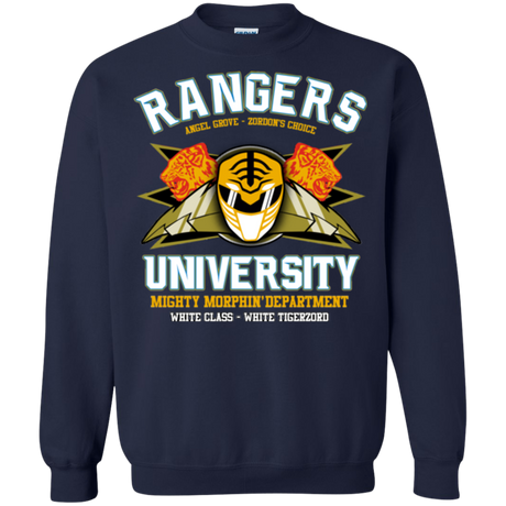 Rangers U White Ranger Crewneck Sweatshirt