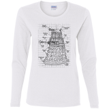 Dalek Plan Women's Long Sleeve T-Shirt
