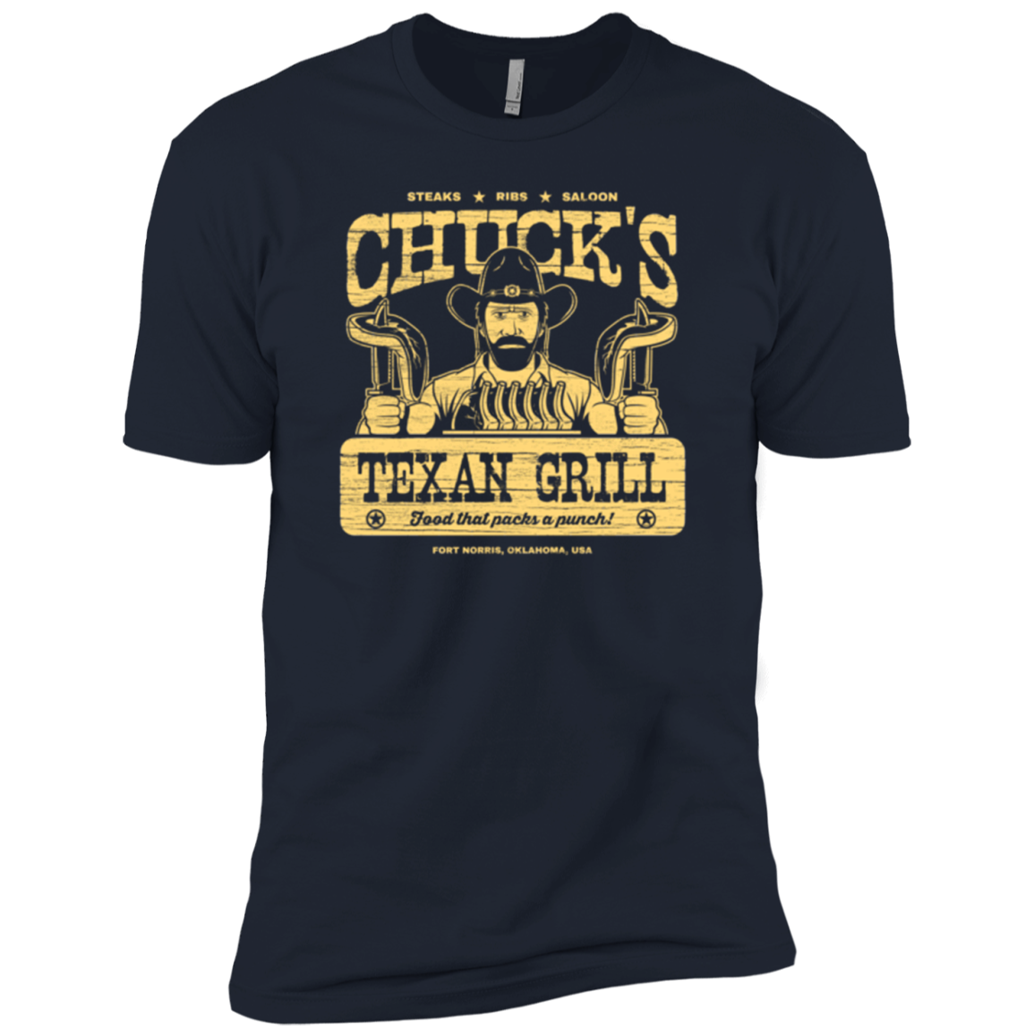 Chucks Texan Grill Boys Premium T-Shirt