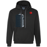 Dr Banksy Rose Balloon Premium Fleece Hoodie