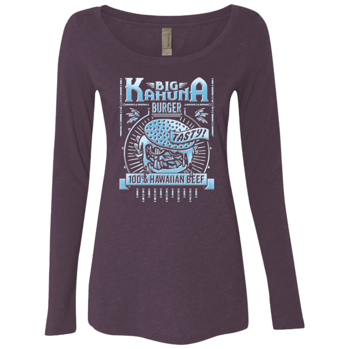 Big Kahuna Burger Women's Triblend Long Sleeve Shirt