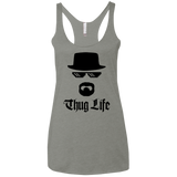 Thug Life Women's Triblend Racerback Tank