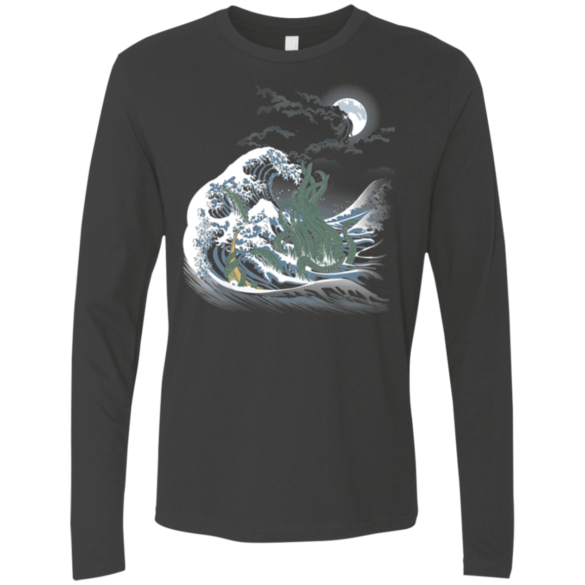 Wave Of R'lyeh Men's Premium Long Sleeve