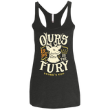 House of Fury Women's Triblend Racerback Tank