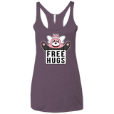 Free Hugs Women's Triblend Racerback Tank