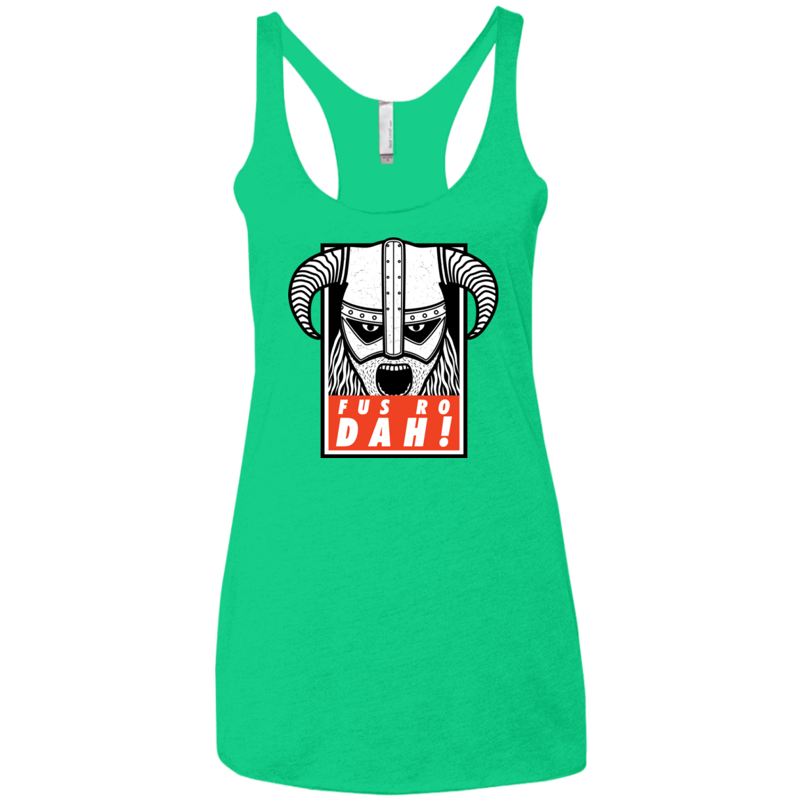 Dragonborn Women's Triblend Racerback Tank