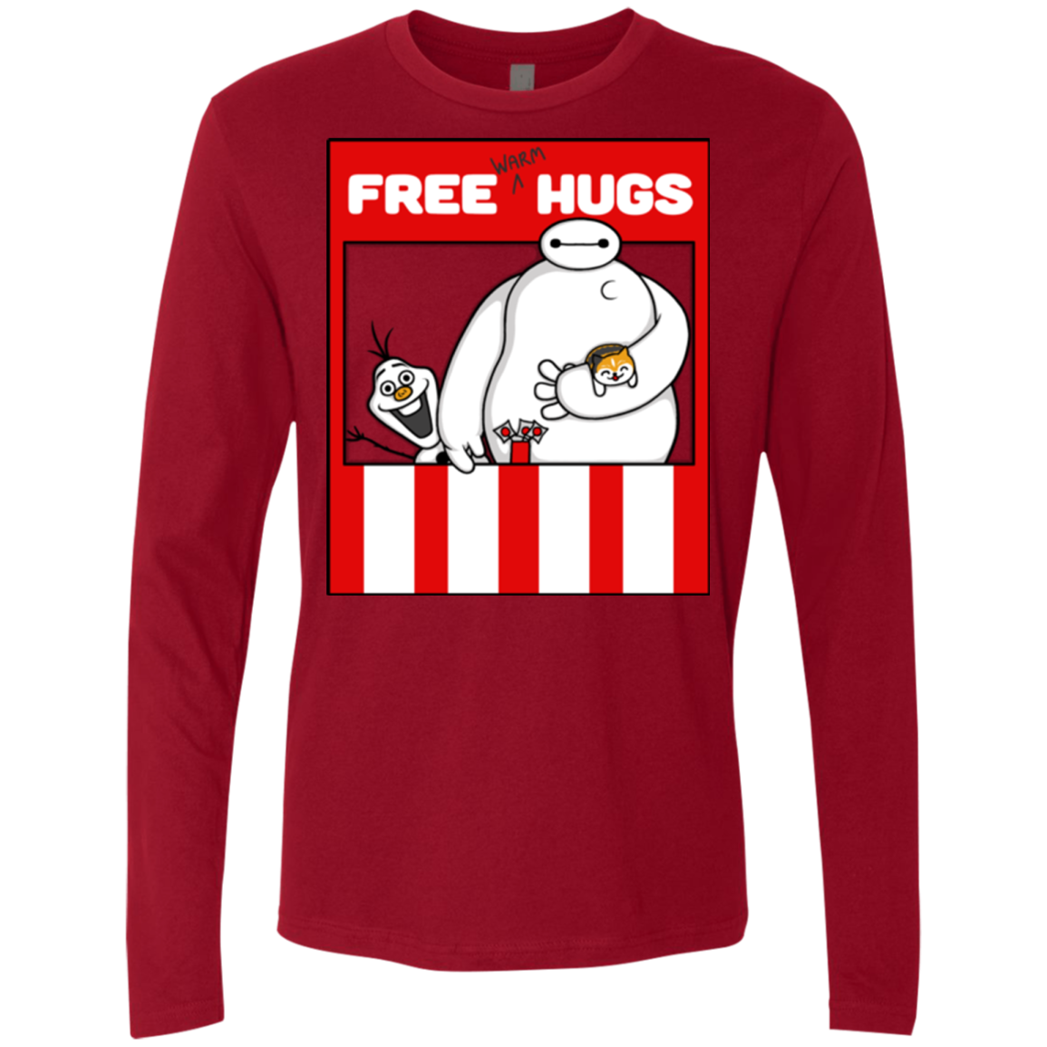 Free Hugs Men's Premium Long Sleeve