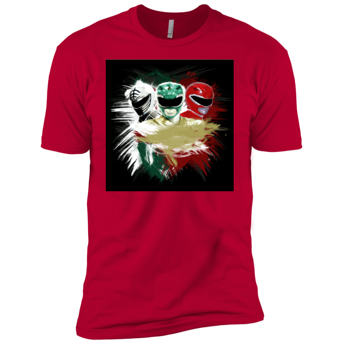 White Green Red Boys Premium T-Shirt