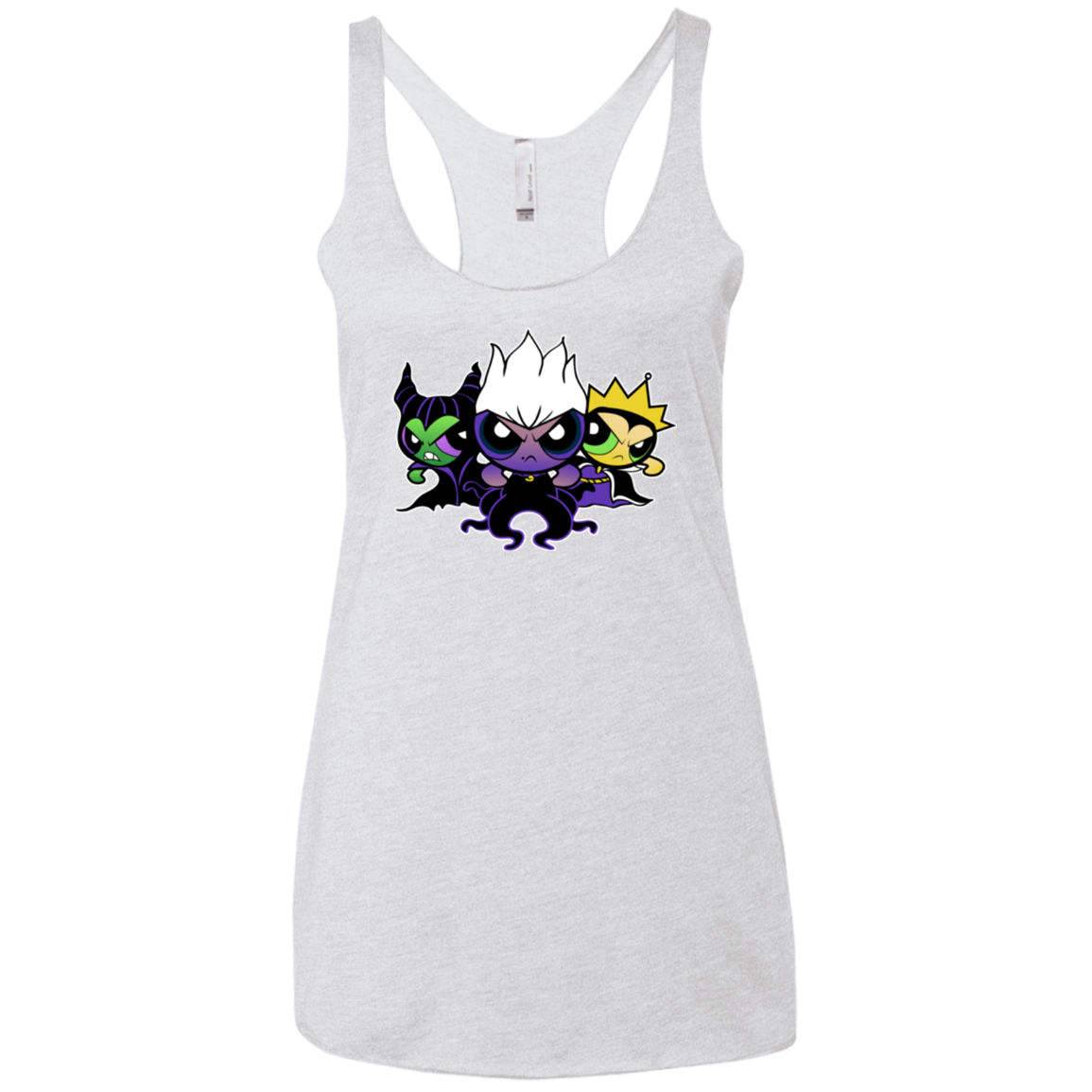 Villain Puff Girls Women's Triblend Racerback Tank