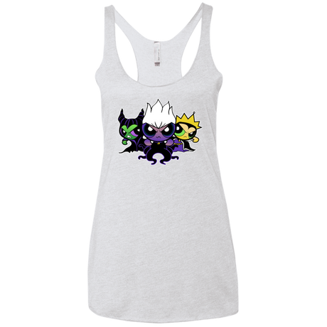 Villain Puff Girls Women's Triblend Racerback Tank