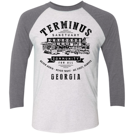 Terminus Sanctuary Community Men's Triblend 3/4 Sleeve