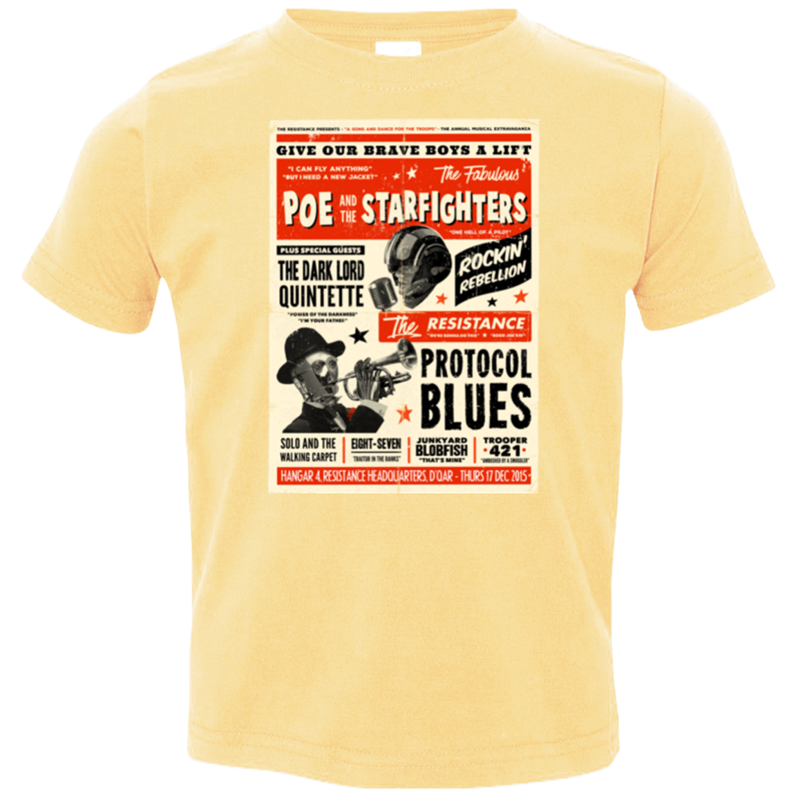 Poe and The Starfighters Toddler Premium T-Shirt