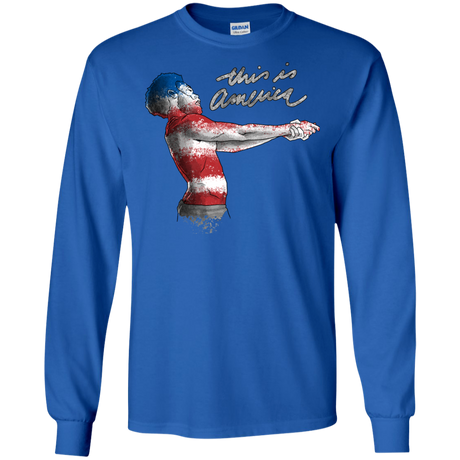 America Men's Long Sleeve T-Shirt