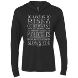 Universe Blows Triblend Long Sleeve Hoodie Tee