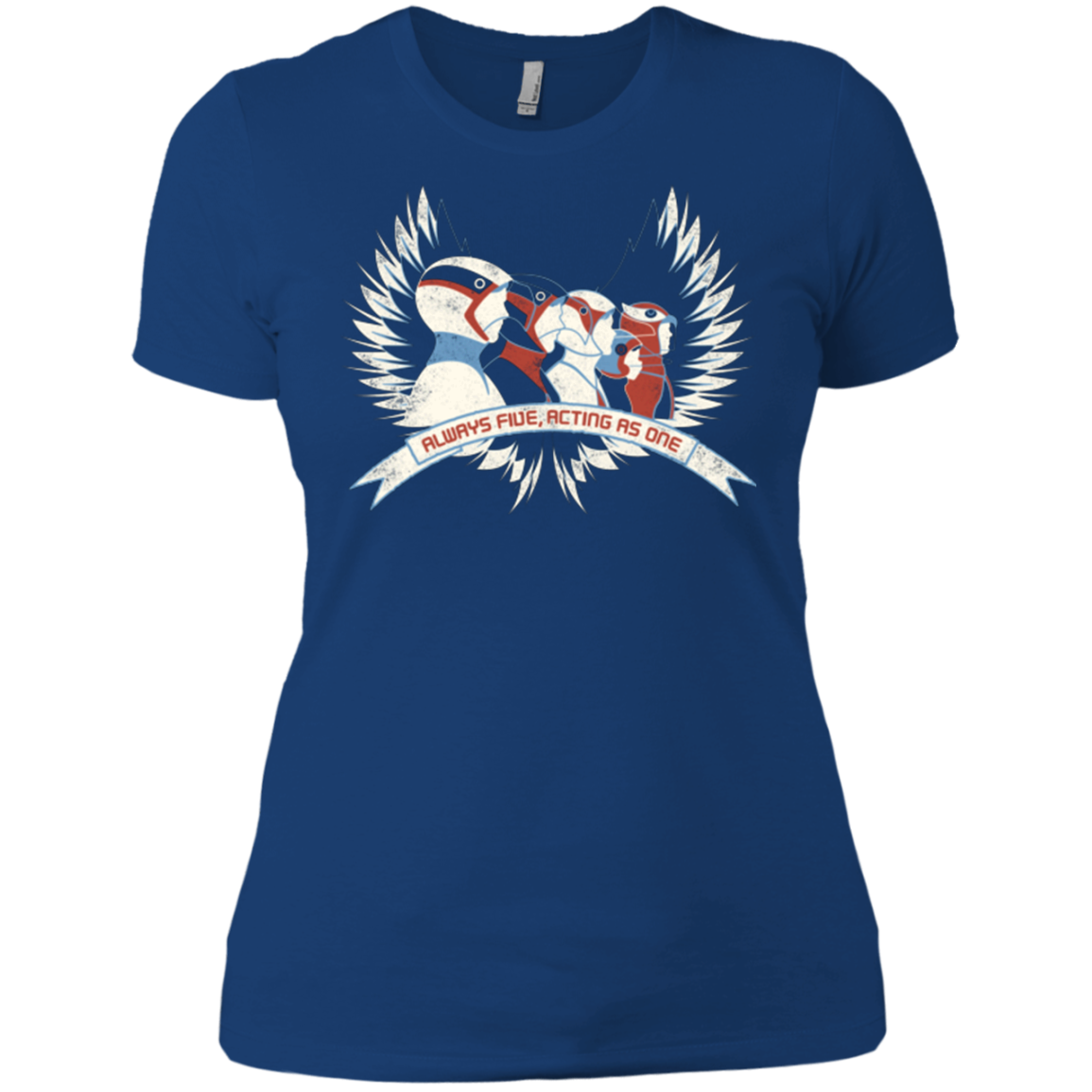 Always Five Acting As One Women's Premium T-Shirt