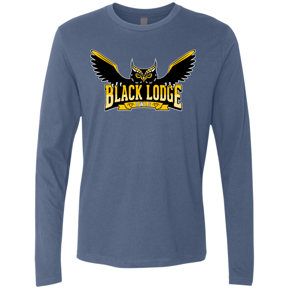 Black Lodge Owls Men's Premium Long Sleeve