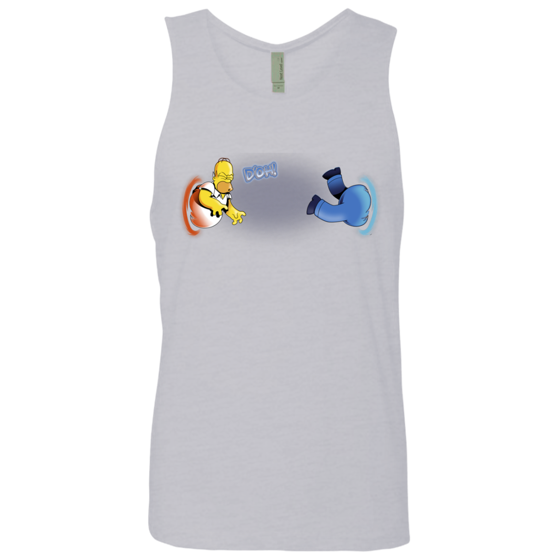 Portal D'oh Men's Premium Tank Top