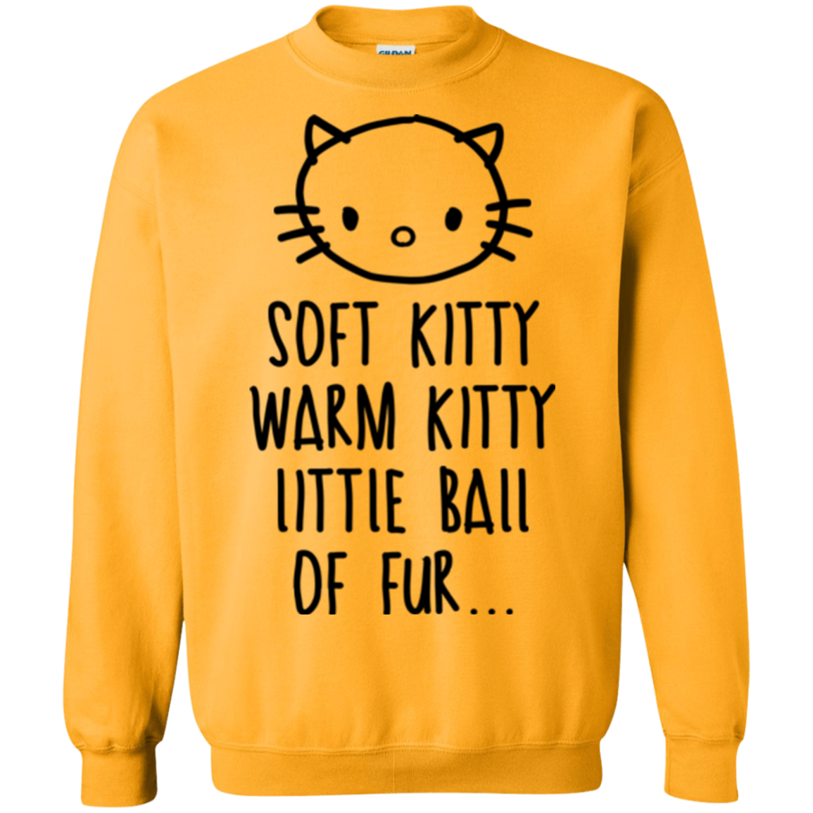 Weird Kitty Crewneck Sweatshirt