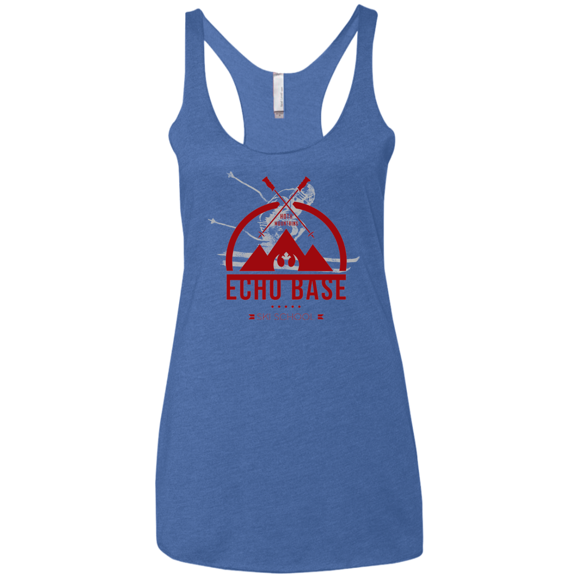 Ski School Women's Triblend Racerback Tank