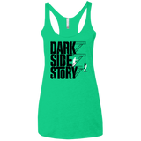 DARKSIDE STORY Women's Triblend Racerback Tank