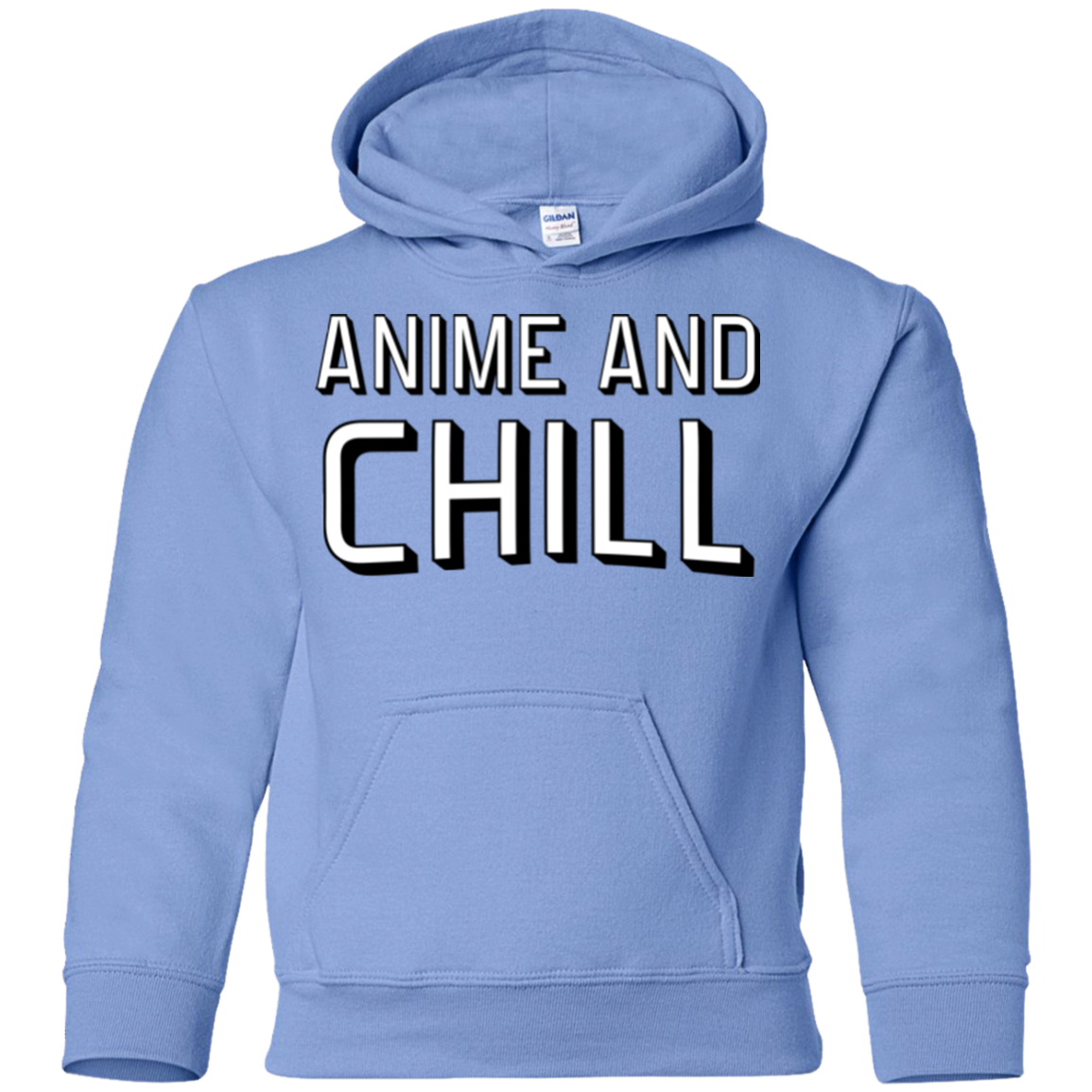 Anime and chill Youth Hoodie