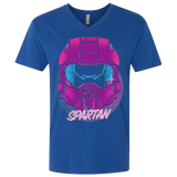 Spartan Helmet 80's Men's Premium V-Neck