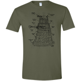 Dalek Plan Men's Semi-Fitted Softstyle