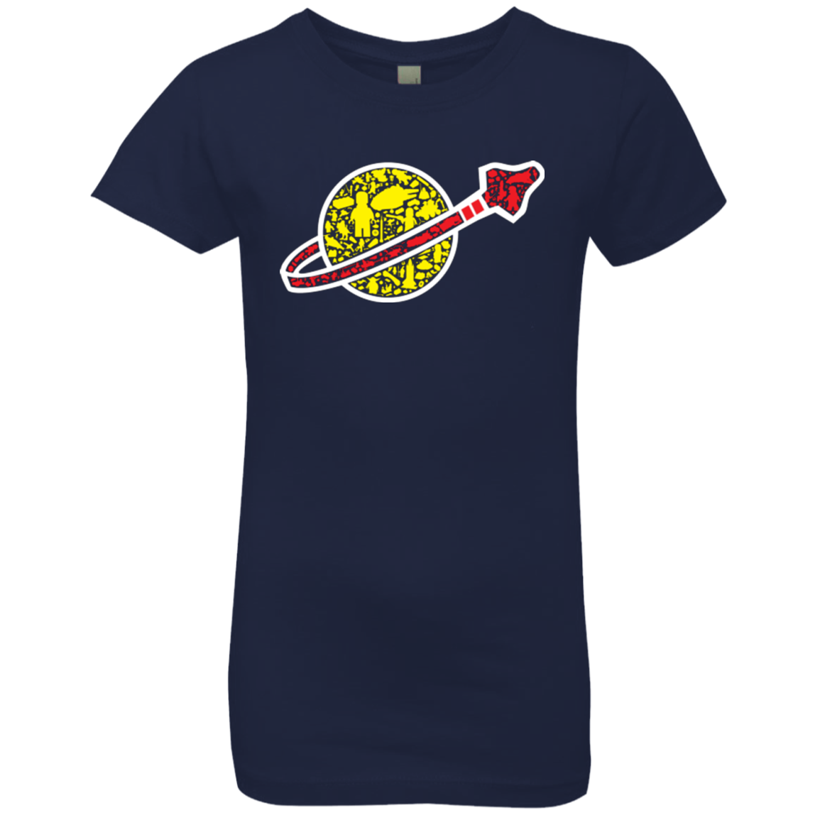 Building in Space Girls Premium T-Shirt