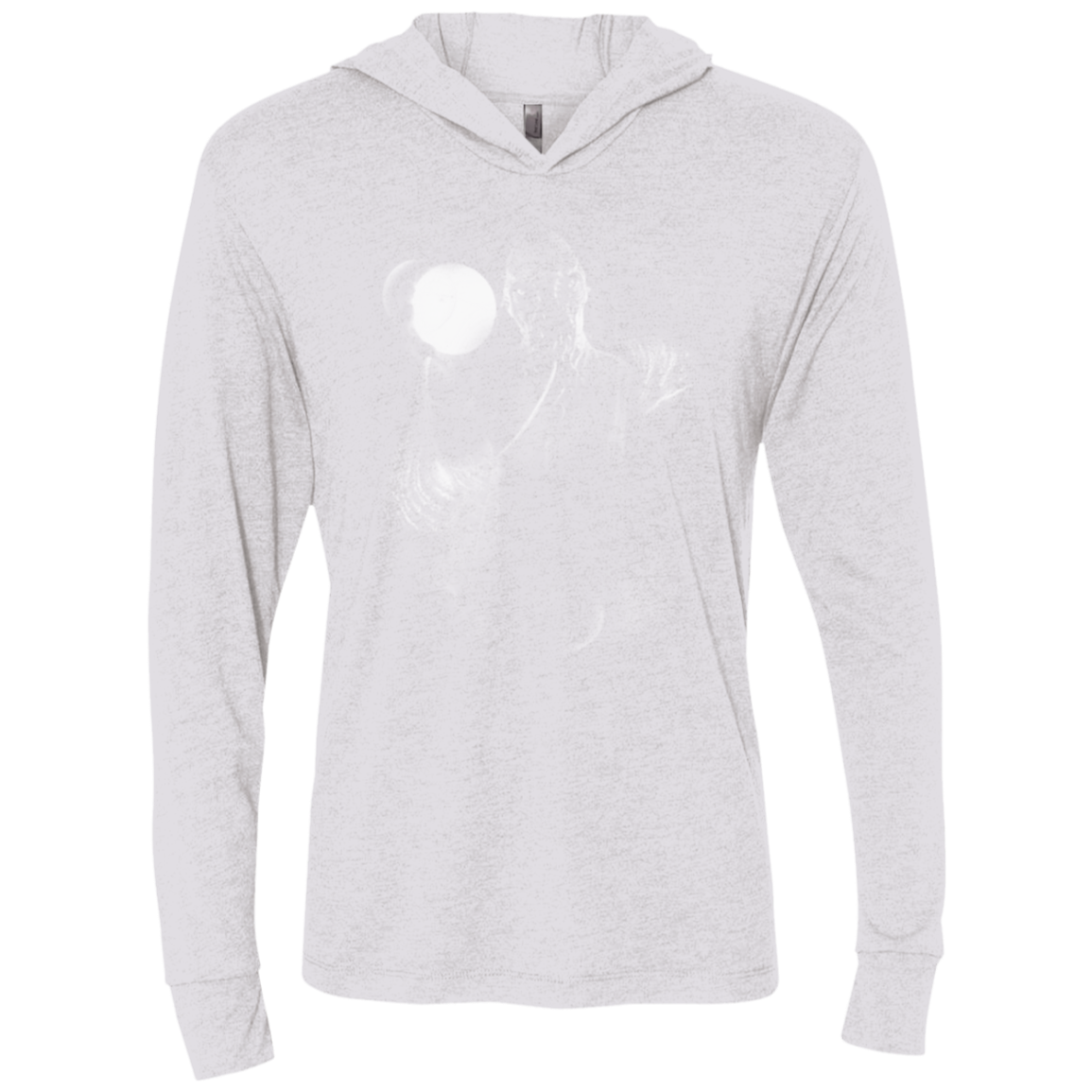 Ood Triblend Long Sleeve Hoodie Tee