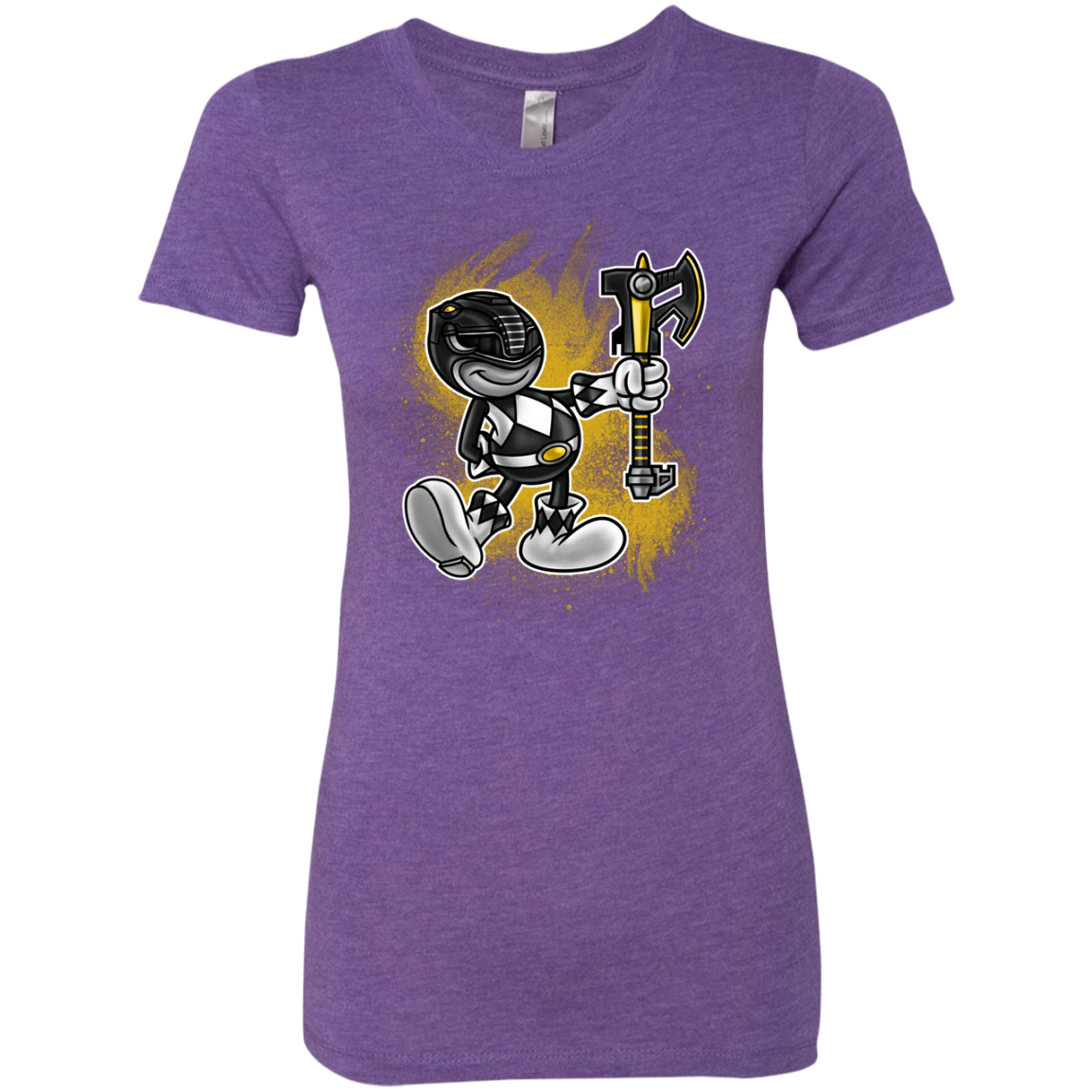 Black Ranger Artwork Women's Triblend T-Shirt