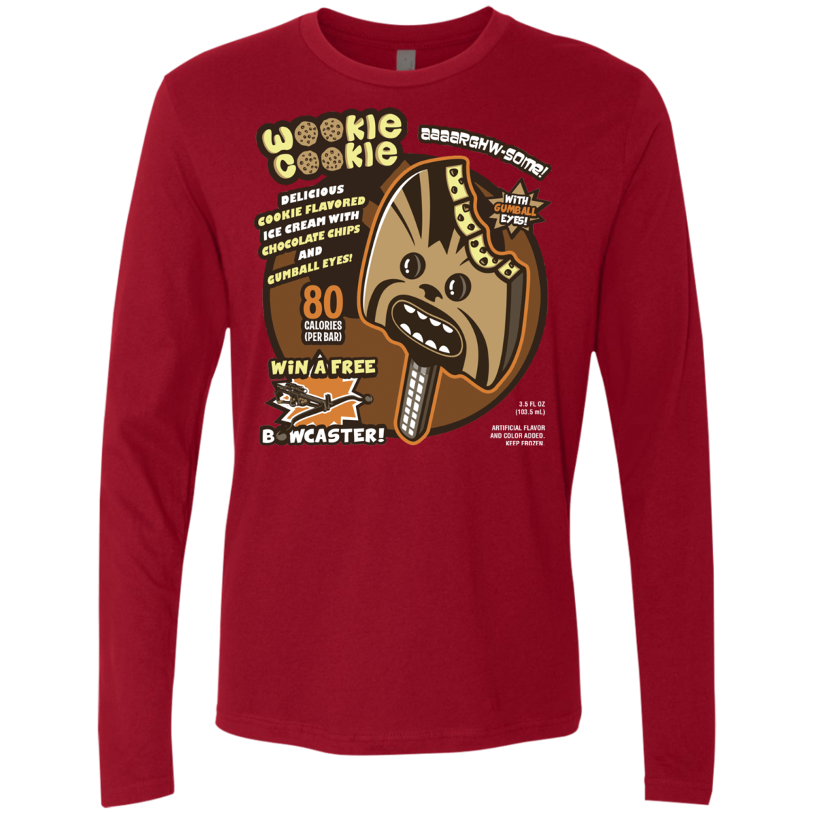 Wookie Cookie Men's Premium Long Sleeve