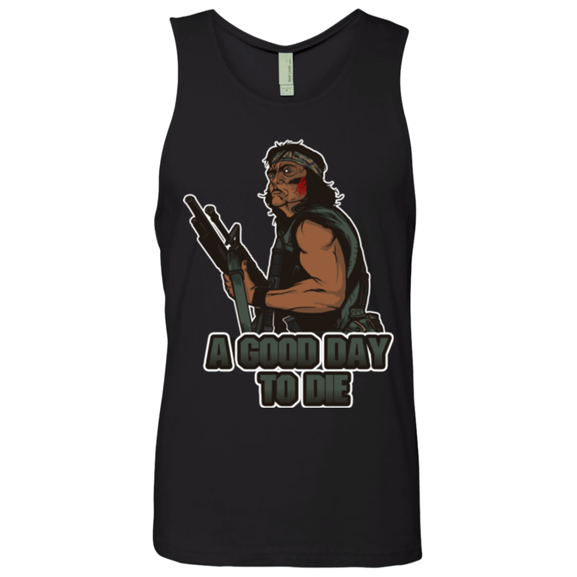 Good Day To Die Men's Premium Tank Top