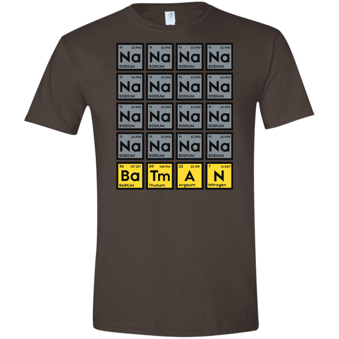 Batmanium Men's Semi-Fitted Softstyle