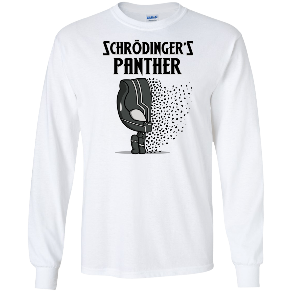 Schrodingers Panther Men's Long Sleeve T-Shirt