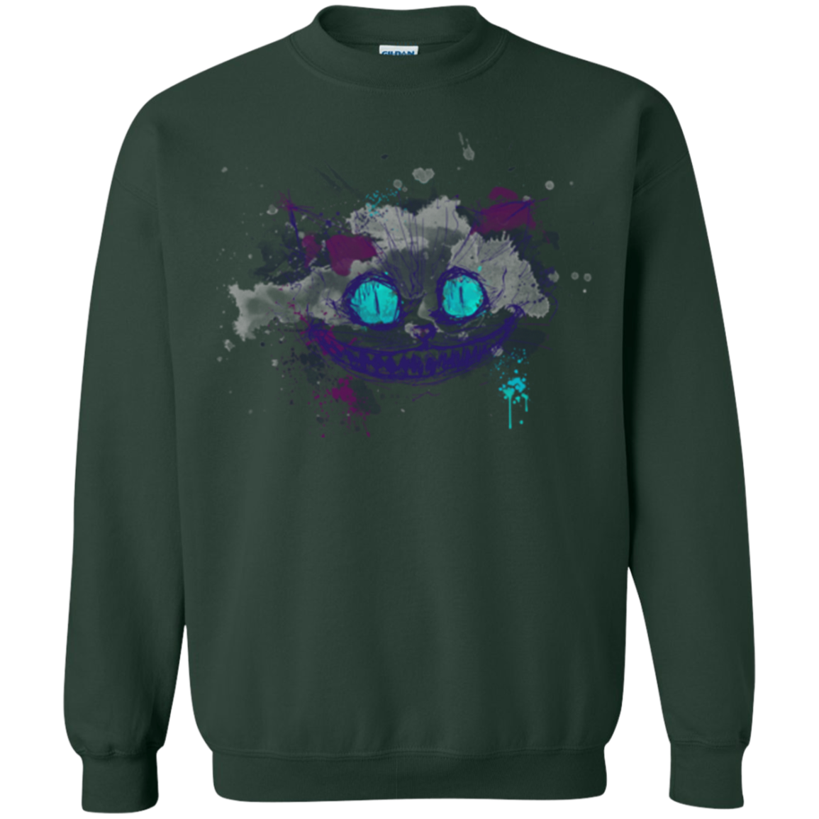 Abstract Cheshire Crewneck Sweatshirt