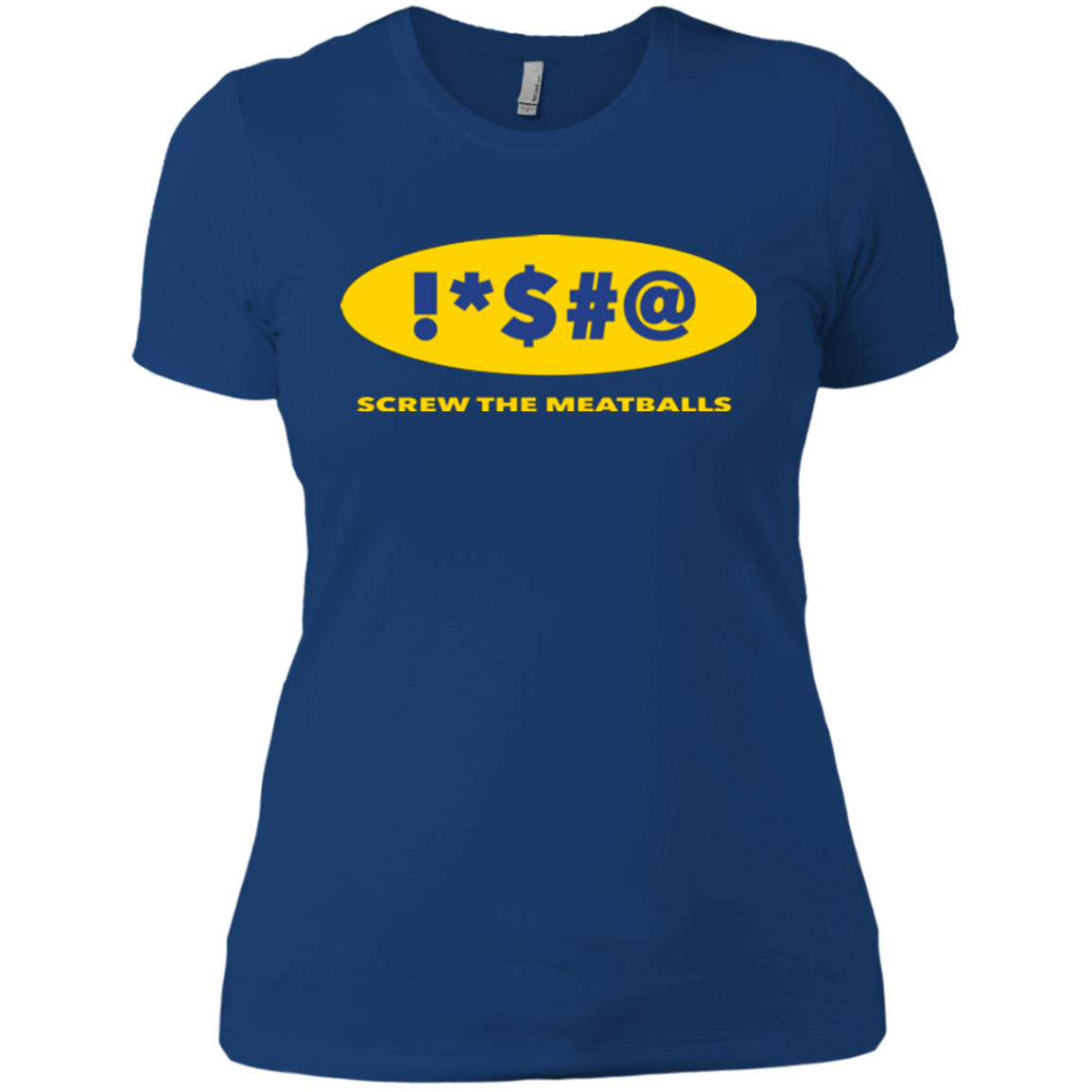 Swearing Screw The Meatballs Women's Premium T-Shirt