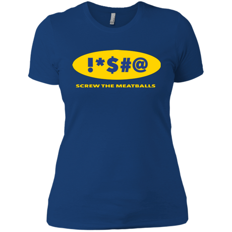 Swearing Screw The Meatballs Women's Premium T-Shirt