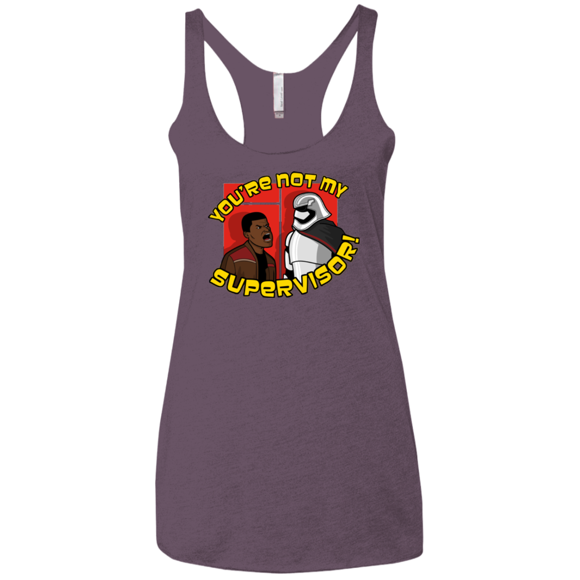 The Tunt Awakens Women's Triblend Racerback Tank