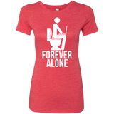 Forever alone Women's Triblend T-Shirt