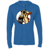 Gothams Finest Triblend Long Sleeve Hoodie Tee