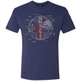 Death Star Plan Men's Triblend T-Shirt