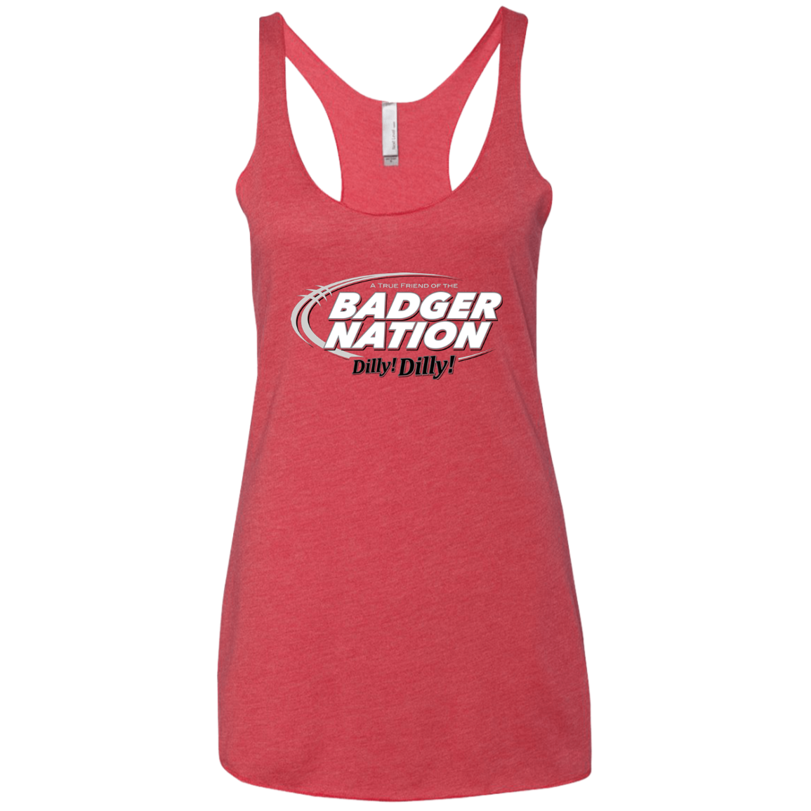 Wisconsin Dilly Dilly Women's Triblend Racerback Tank