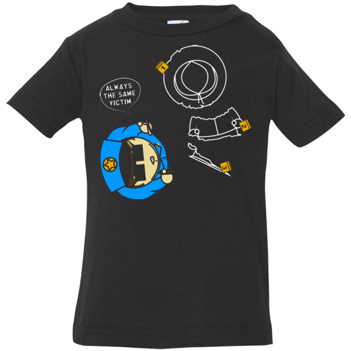 ALWAYS THE SAME VICTIM Infant Premium T-Shirt