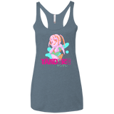 Yandere Women's Triblend Racerback Tank