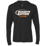 Ohio State Dilly Dilly Triblend Long Sleeve Hoodie Tee