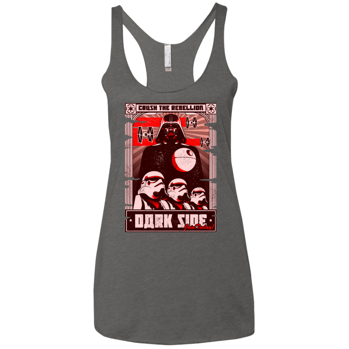 Join the Dark SIde Women's Triblend Racerback Tank